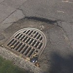 Pothole at 375 Clinton Rd