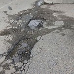 Pothole at 42.33 N 71.13 W