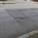 Pothole at 25 Colchester St