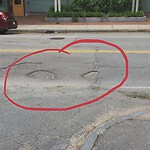 Pothole at 184 High St