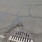 Pothole at 172–176 Newton St