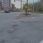 Pothole at Washington St @ Walnut