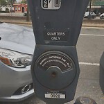 Broken Parking Meter at 1655 A Beacon St