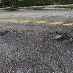 Pothole at 338 Clinton Rd