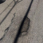 Pothole at 42.33 N 71.12 W