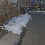 Unshoveled/Icy Sidewalk at N42.33 E71.12