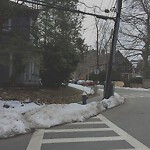 Unshoveled/Icy Sidewalk at Williston Rd