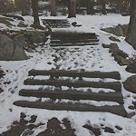 Unshoveled/Icy Sidewalk at 96 Grove St, Chestnut Hill