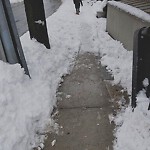 Unshoveled/Icy Sidewalk at 111 Cypress St