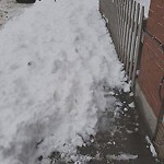 Unshoveled/Icy Sidewalk at 153 Cypress St