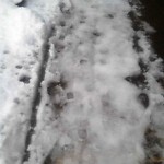 Unshoveled/Icy Sidewalk at 297 Washington St