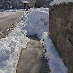 Unshoveled/Icy Sidewalk at 85 Chestnut St