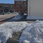 Unshoveled/Icy Sidewalk at 1–37 Webster St