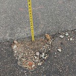 Pothole at 78 Salisbury Rd