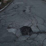 Pothole at 44 Winslow Rd