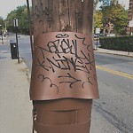 Graffiti at 1177 1187 Beacon St