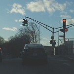 Streetlight at 120 Mountfort St, Boston