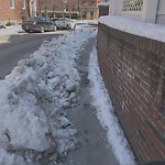 Unshoveled/Icy Sidewalk at 11 Charles St