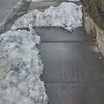 Unshoveled/Icy Sidewalk at 159 High St