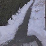 Unshoveled/Icy Sidewalk at 101–199 Toxteth St