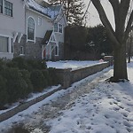 Unshoveled/Icy Sidewalk at 42 Beech Rd