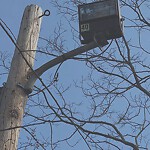 Streetlight at 99 Addington Rd