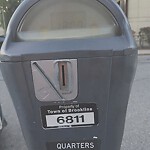 Broken Parking Meter at 23–51 Pleasant St