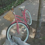 Abandoned Bike at 33 51 Winchester Street Brookline