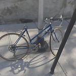 Abandoned Bike at 15 Westbourne Ter