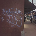 Graffiti at 1–41 Marion St