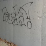 Graffiti at 68–98 Clinton Path