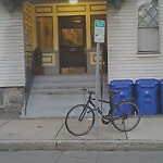 Abandoned Bike at 22 Homer St Brookline